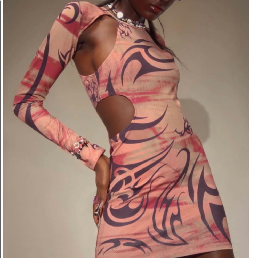 DYSTOPIA MINI DRESS - Jaded London